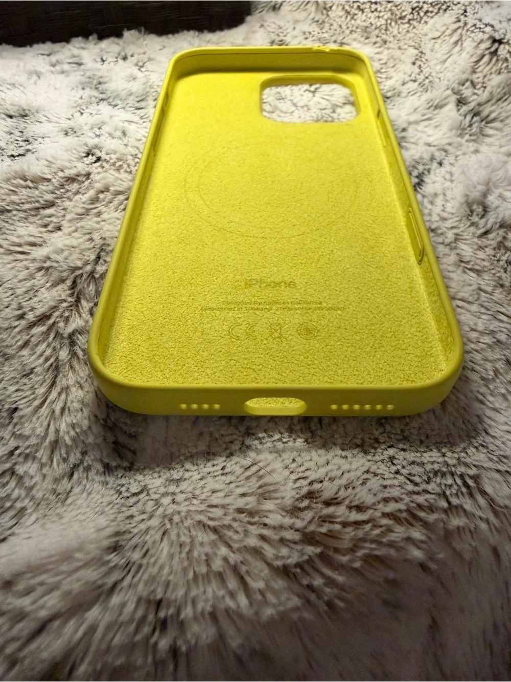 Apple Silicone iPhone 16 Pro Max Case- Starfruit